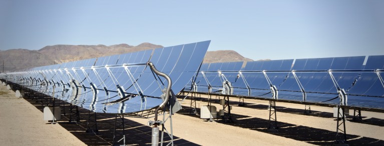Solar Power Plant Header